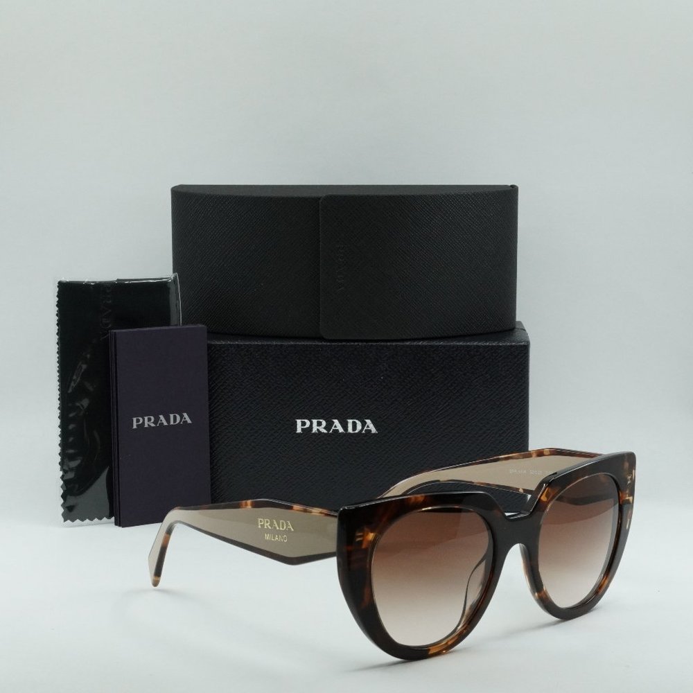 BRAND NEW PRADA PR14WS 01R0A6 SUNGLASSES WITH BOX, SUNGLASS CASE, LENS WIPE
